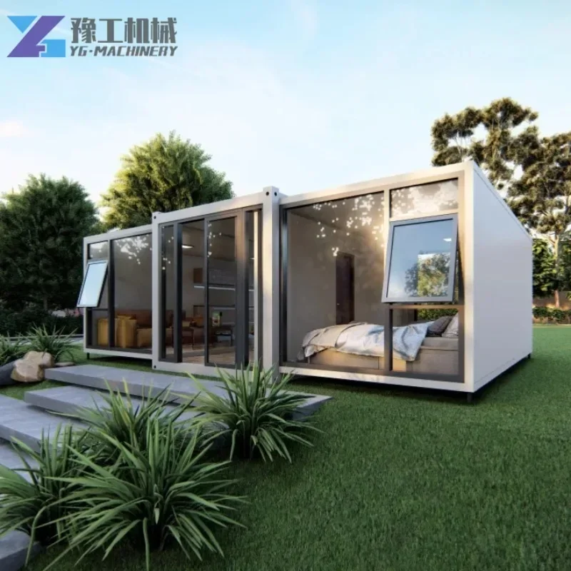 YG 20FT Extendable House Container Home Coffee Shop 40FT Prefabricated Container Homes Expandable Container House