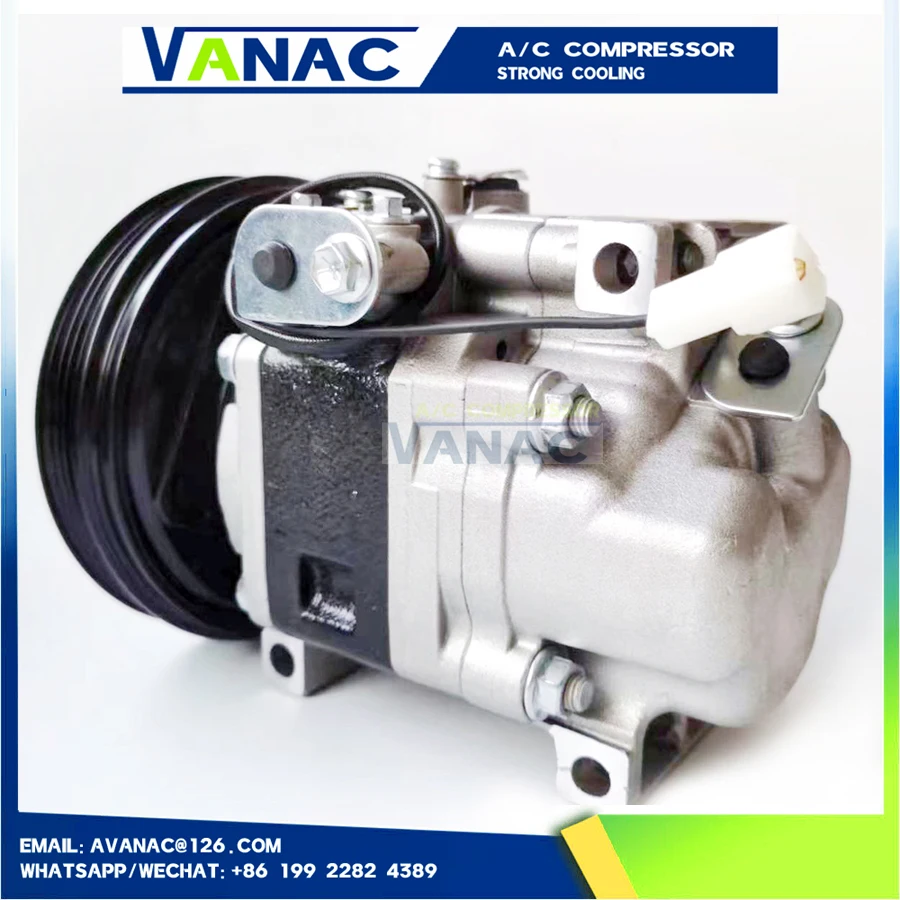 AC Compressor For Mazda 323 323F Protege Familia H12A0AA4DL H12A0AA4EK B25F61450B B25F61K00A BJ0E61450 B25F-16-450B H12A1AA4DM