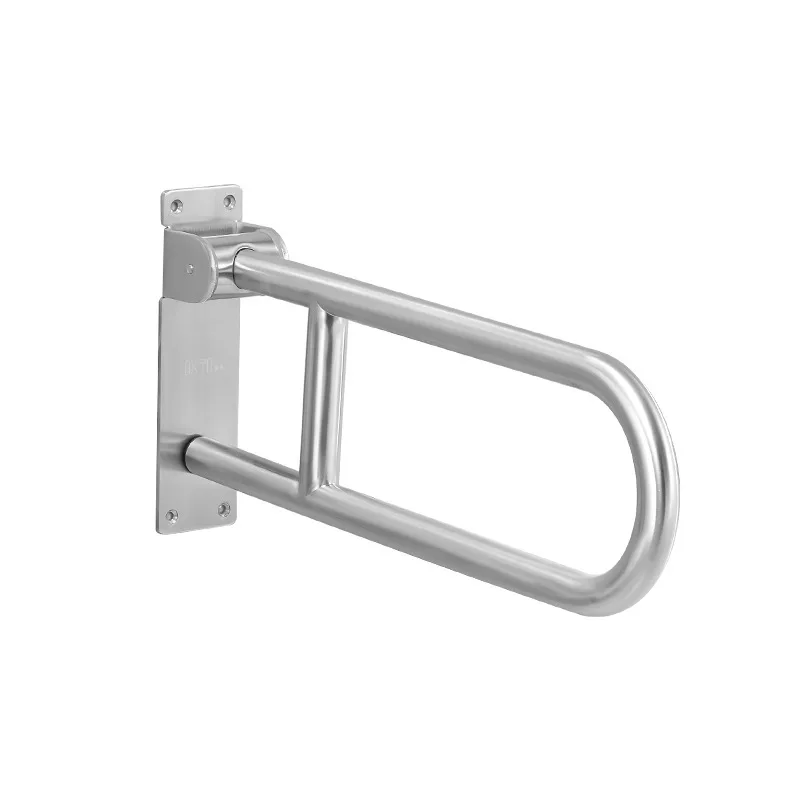 304 Stainless Steel U Shaped Toilet Handrail Barrier Free Support For Disabled Elderly Bathroom Safety Assist Bar