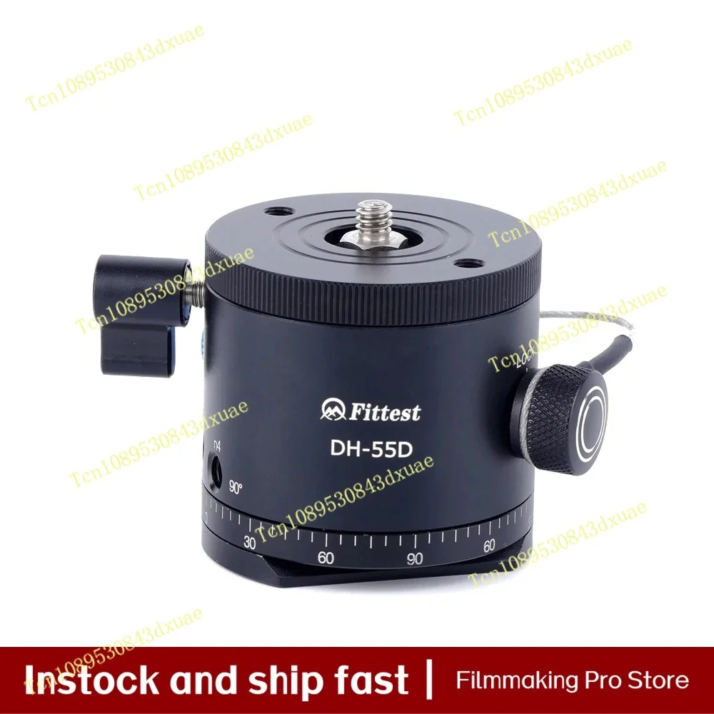 Fittest Index Rotator Precision Panoramic Detent Stop Rotation Head Arca Type Tripod Quick Release Base