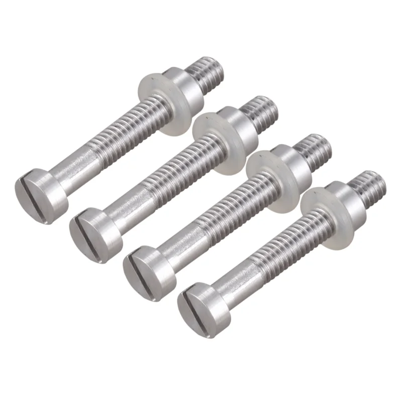 B48A 16Pcs M2.5X18.5Mm Turntable Phonograph Screws, Headshells Cartridge Stylus Mounting Vinyl LP Record Player