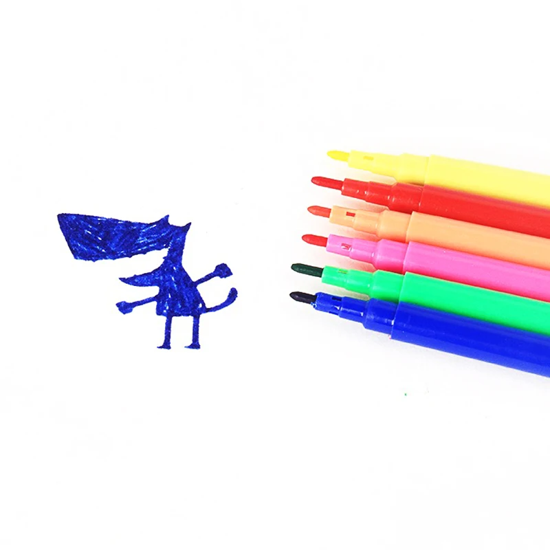 1/3/5/10/15Packs Colorful Graffiti Pen 6pcs/pack Drawing Painting Props DIY Art Coloring Marker School Artclass Rewards Gift ZYF image 5