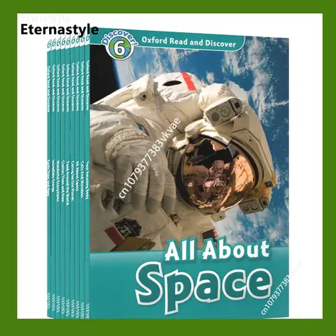 New Hot 14 Books/Set Level 6 Oxford Read and Discover Graded Reading Nature Art Social Science English Picture Storybook Young A