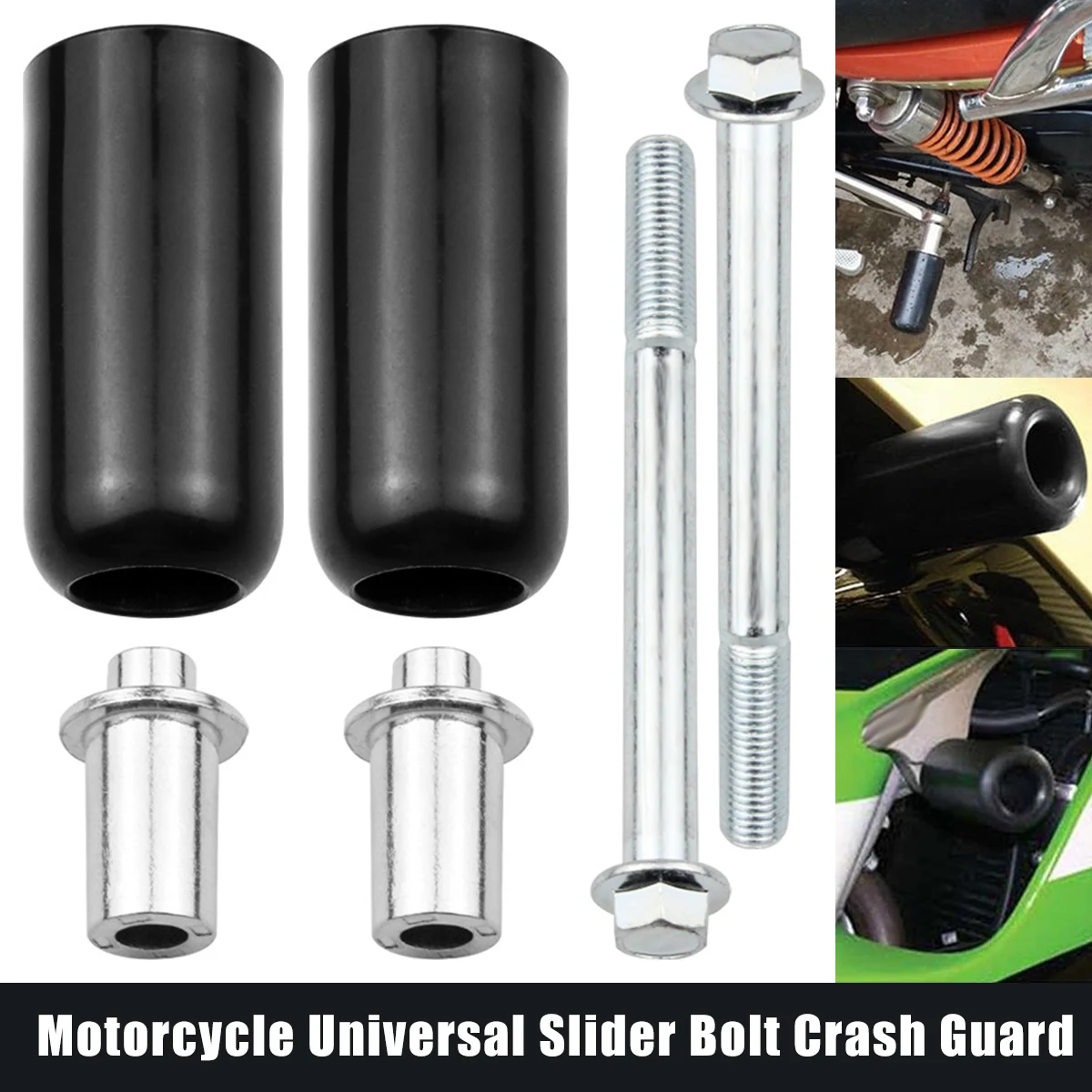 Universal Motorcycle Frame Sliders Engine Protector Large Motorcycle Falling Protection Pad for Motorcycle Protection Accessory