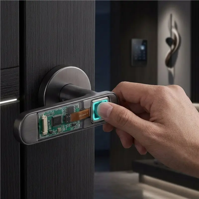DTEN-For Intelligent Lock Access Control FPC1020AM UART Fingerprint Recognition Module W 3000 Storage Embedded Development