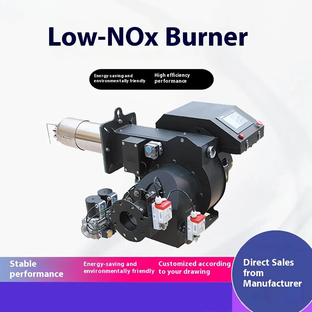 Industrial Low-Nitrogen Automatic Burner - Fuel Oil/NG/LPG/Methanol for Boilers, High-Efficiency Combustion Device