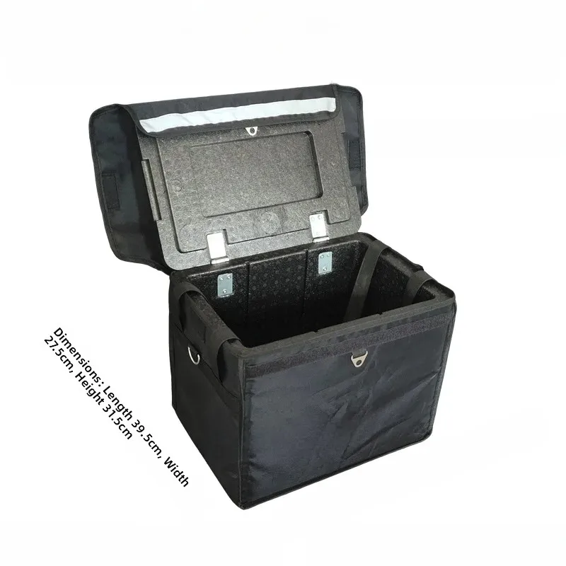 New EPP Foam Box Outdoor Portable Insulation Delivery Box 18L Refrigerator Car Outdoor Freshness Preservation Box