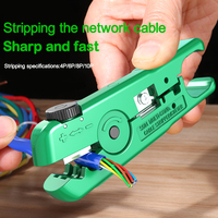 LAOA Multifunctional adjustable network wire stripper 3.2-9.5mm handheld network cable stripper cable stripper
