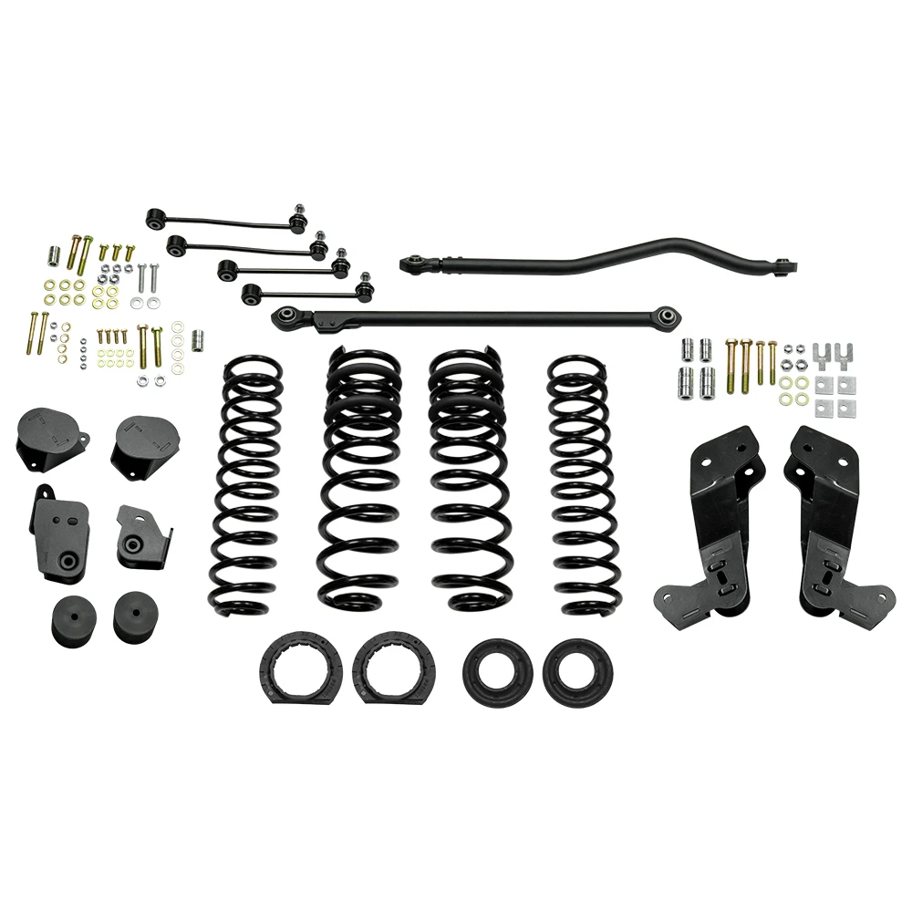 Offroad 4.5 Inches Suspension Lift Kits For Jeep Gladiator Accessories 4x4 Coil Spring Kits For Jeep Wrangler JT