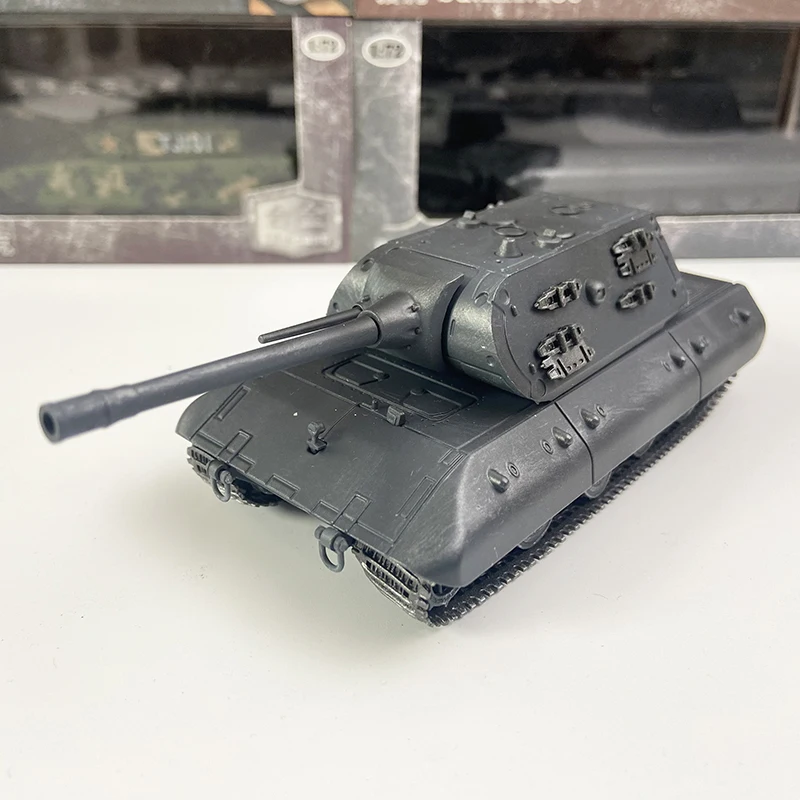 1:72 German E-100 Pz Kpfw Tank Model E100 Heavy Tank Alloy Diecast Finished Military Plane Model Collection Ornament