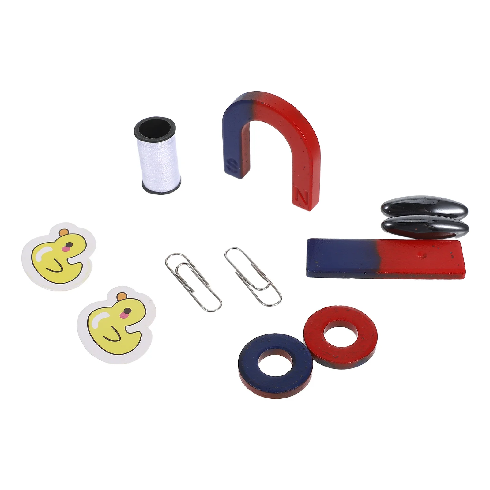 

1Set Magnetism Science Kit for Children Physics Experiments Educational Stem Set Interactive Learning Tools for School Classroom