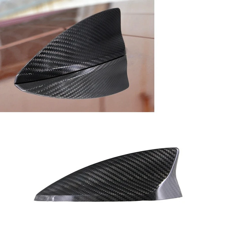 Car Shark Fin Antenna Cover Exterior Trim Carbon Fiber For Camaro For Cadillac XT4 XT5 XT6 CT4 2020-2022