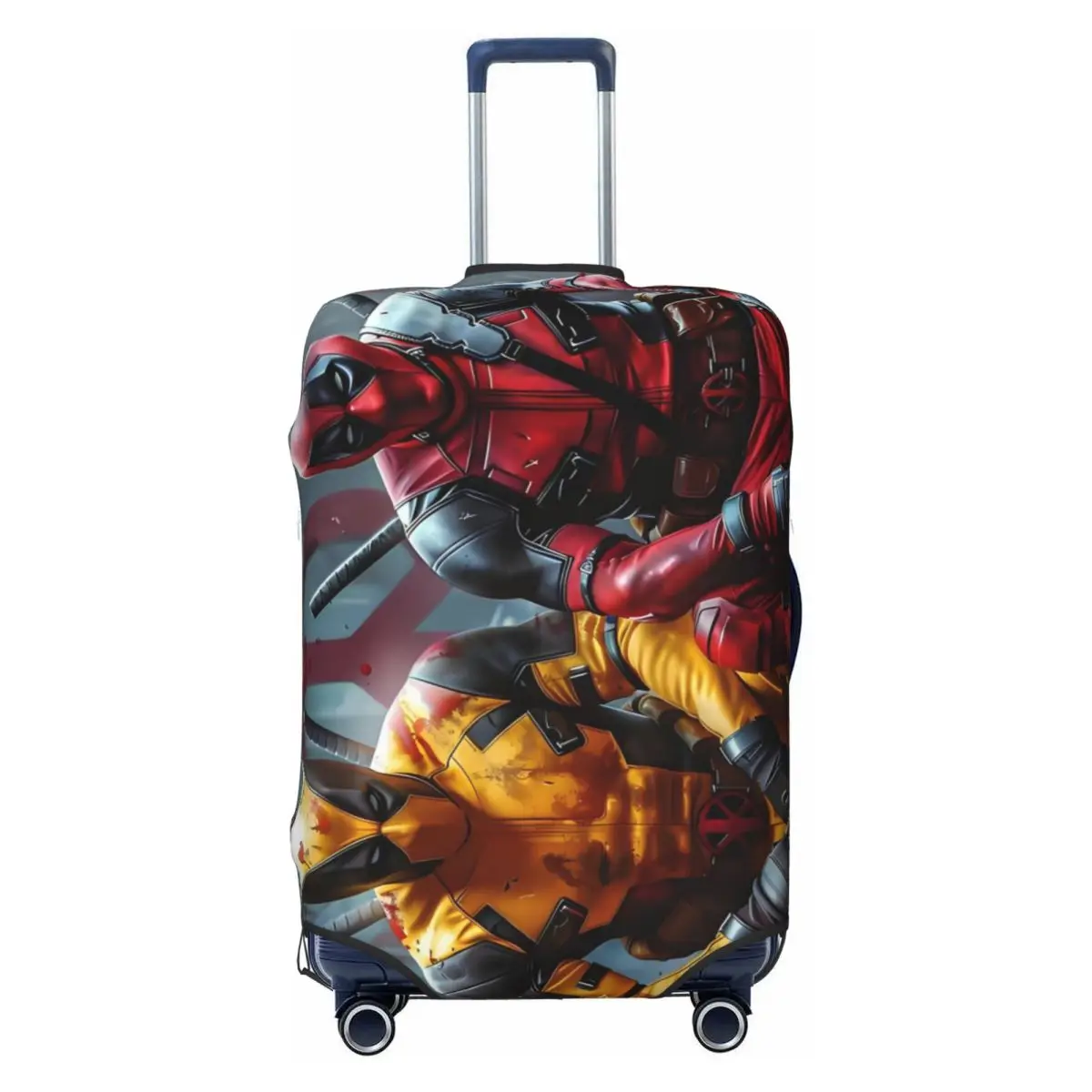 

Custom Funny Wolverine Vintage Comics Luggage Cover Protector Dust Proof Anime Cartoon Cool Superhero Travel Suitcase Covers
