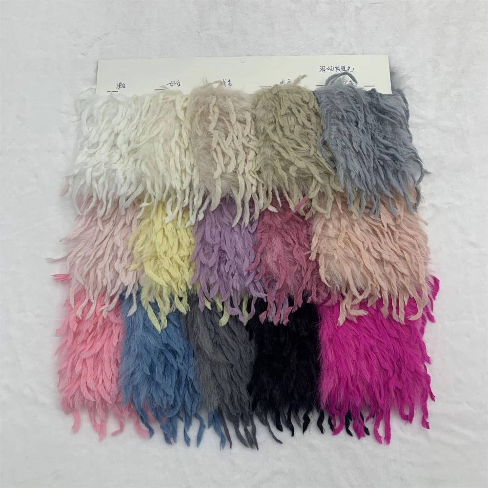 

Faux Shaggy Fur 165x90cm Soft Fringed Down Fabric Excellent Quality Sewing Fabric DIY Handmade/apparel/blanket Plush Fabric