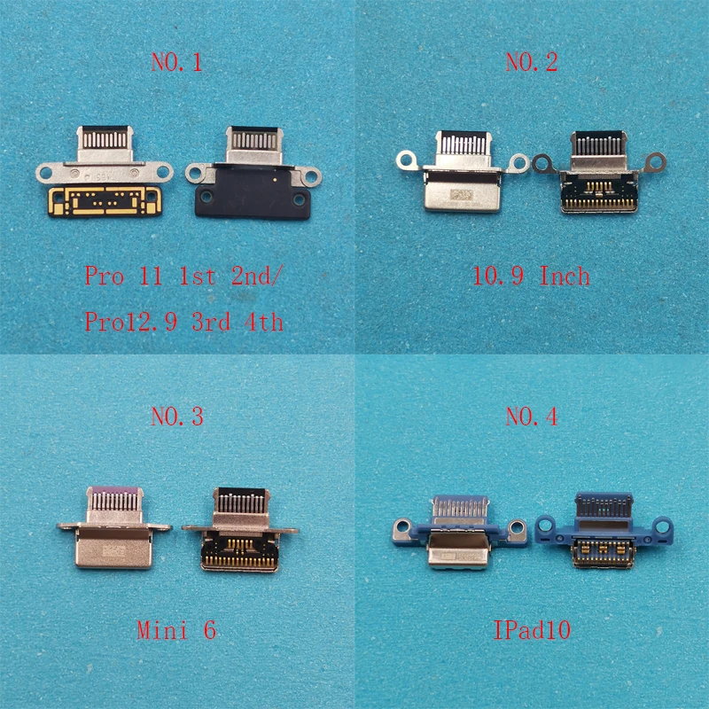 5-10szt Złącze ładowania USB do iPada 10 Pro 11 12,9 10,9 cala Air 4 5 A1980 A2229 A1876 A2588 A2567 A2696 A2316