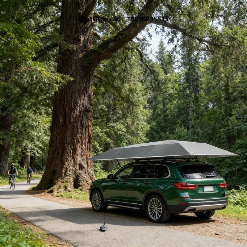 Adaptable Automatic Car Roof Sunshade Umbrella Cooling Car Sun Protection Automatic Umbrella