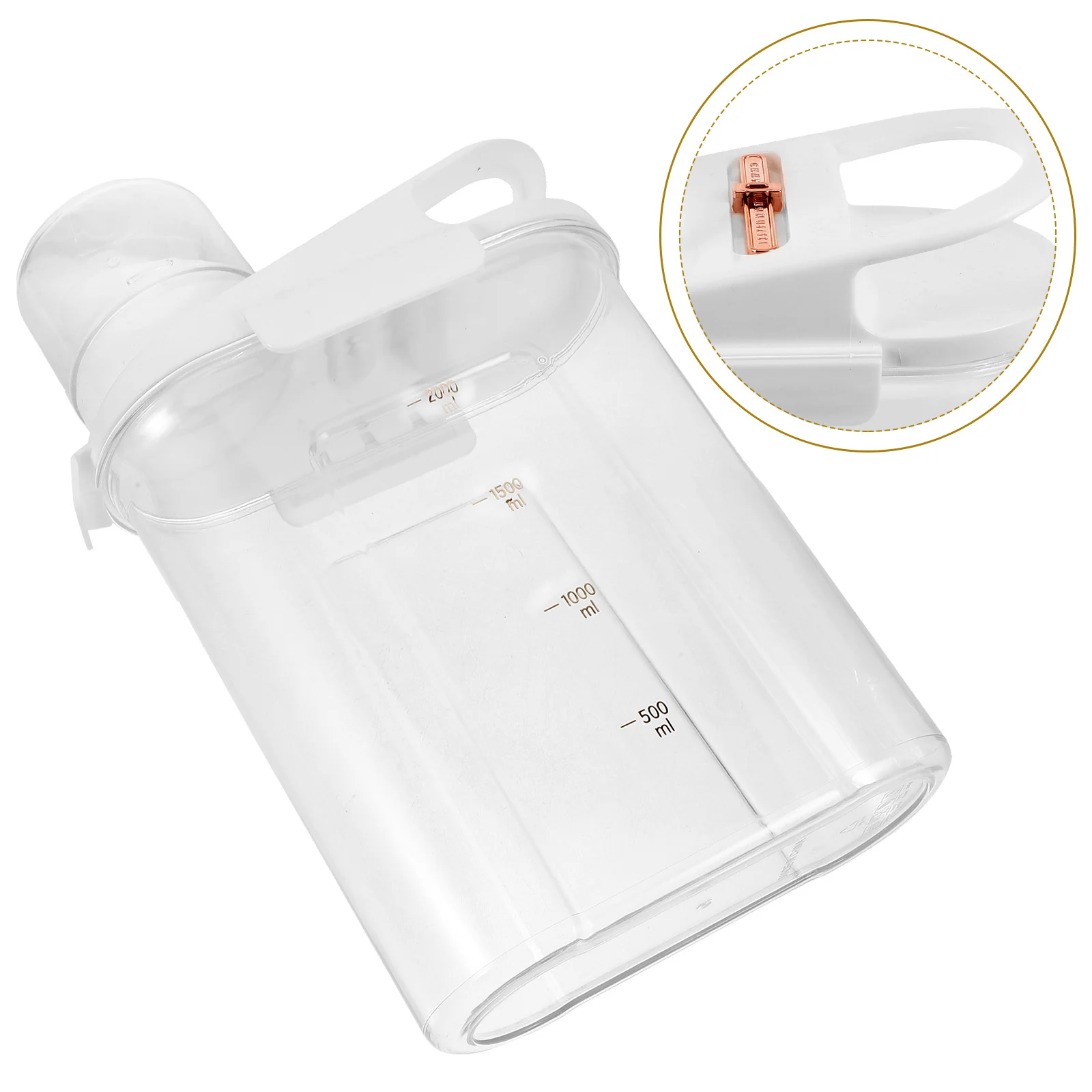 

Refillable Laundry Detergent Bucket Sturdy Powder Storage Container Multipurpose Sub Bucket for Dormitory Restaurant Laundry