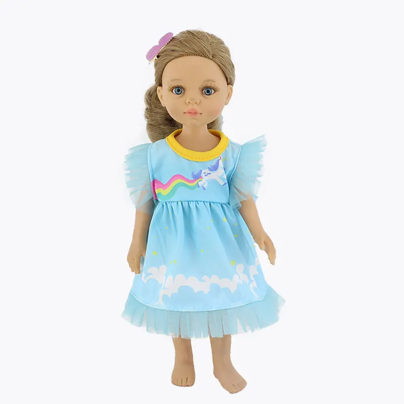 Lovely Dress for 32cm Paola Reina Doll 14inch Girl Doll Clothes And Accessories