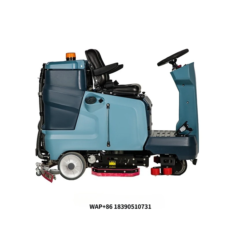 الشركة المصنعة داخل جهاز غسل وتجفيف الأرضيات للمعدات الصناعية، ركوب المستودعات 90 لتر على آلة تنظيف الأرضيات