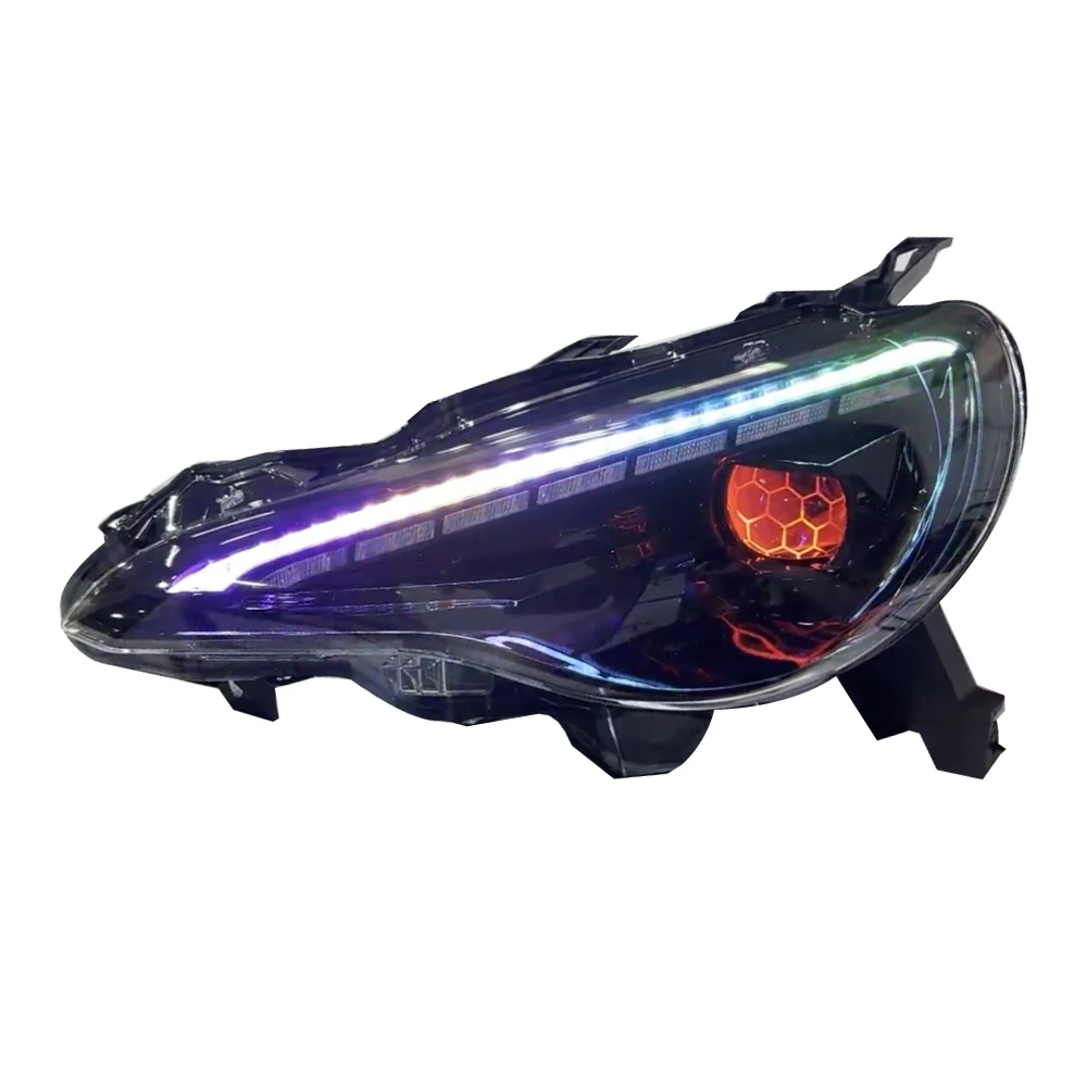 

RGB Devil Eyes' Headlamp For Toyota 86 GT86 BRZ Front Lamp 2012-2020 With Dynamic Animation Car Led Headlight Assembly