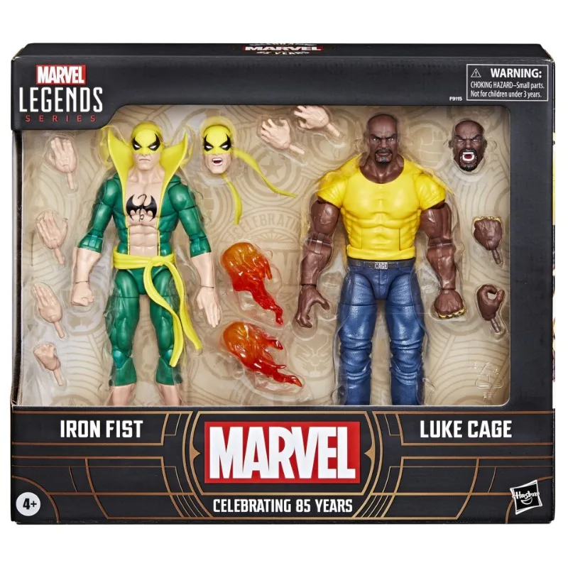 

In Stock Hasbro Marvel Legends Series: Iron Fist and Luke Cage (Marvel 85th Anniversary Comics) New Action Figures