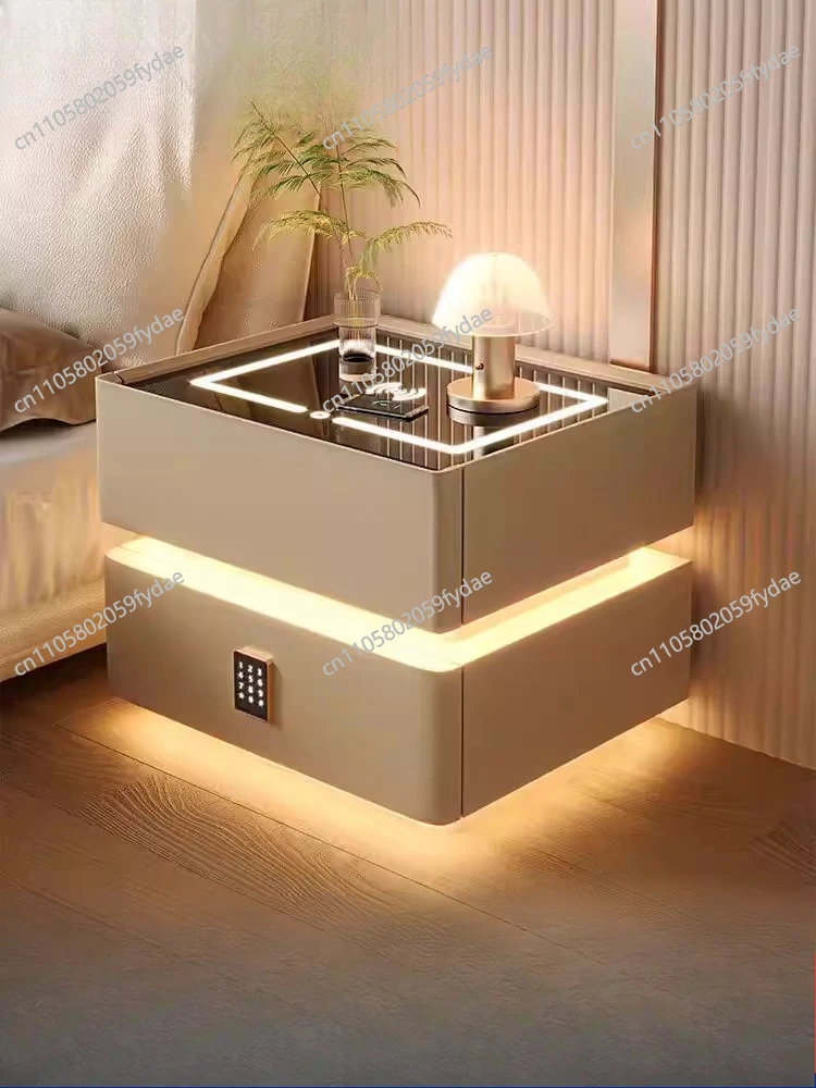 

Bedside table light luxury high-end bedroom bedside storage cabinet simple and modern