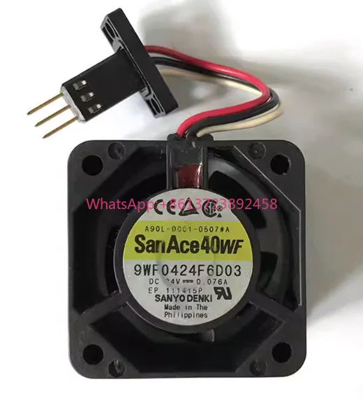 

Оригинальный A90L-0001-0507 # Вентилятор охлаждения B 9WF0424F6D04 с 6-контактным разъемом Fanuc в наличии