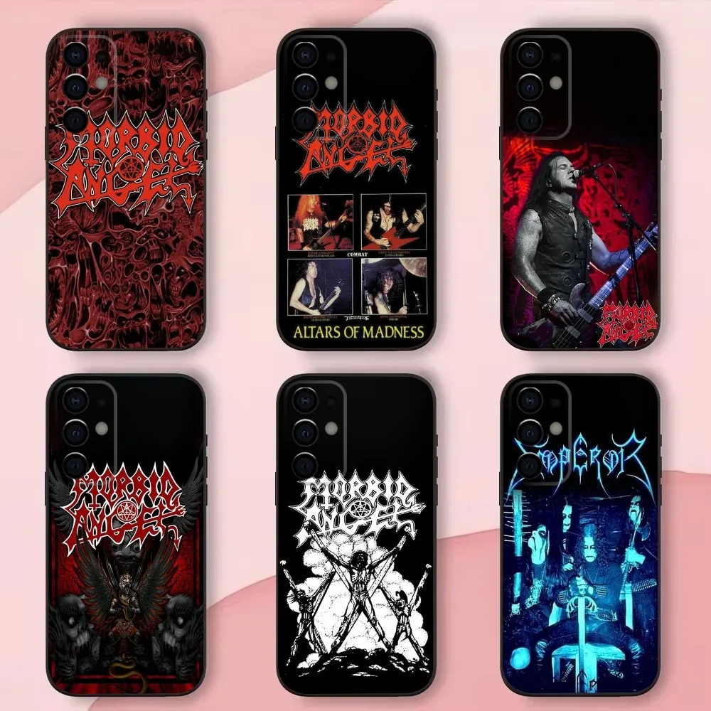 Morbid-Angel  Phone Case For Samsung S25,S24,S21,S22,S23,S30,Ultra,S20,Plus,Fe,Lite,Note,10,9,5G Black Soft Shell