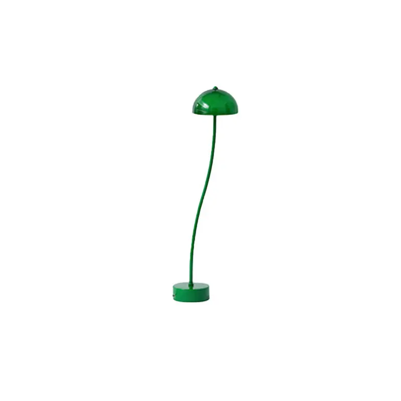 

Jade green small atmosphere bean sprouts medieval desk lamp white creative bedroom living room sofa green floor lamp