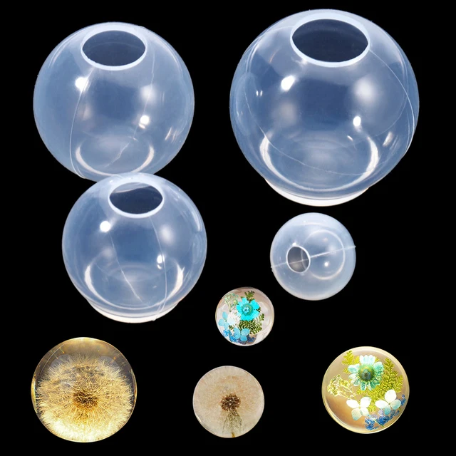 20-100mm Kształt kuli Silikonowa forma 3D Planet Ball Żywica epoksydowa Forma do majsterkowania Żywica epoksydowa Formy Rzemiosło Narzędzia do dekoracji wnętrz