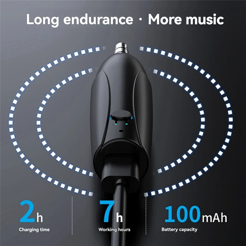 -A95Z Bluetooth Compatível 5.0 Receptor 3.5Mm Jack Carro AUX Adaptador de Áudio de Música Estéreo Mãos Livres Para Fones de Ouvido Alto-falantes