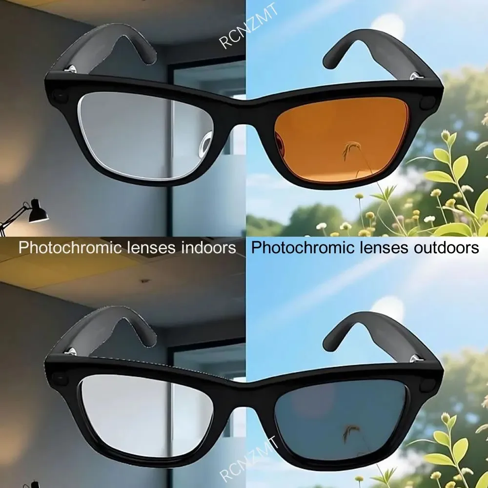Wymienne soczewki fotochromowe polaryzacyjne do okularów Ray-Ban Meta Wayfarer RW4006 / RW4008 / RW4012 Gen1/2 Smart Glasses — zdjęcie produktu 2