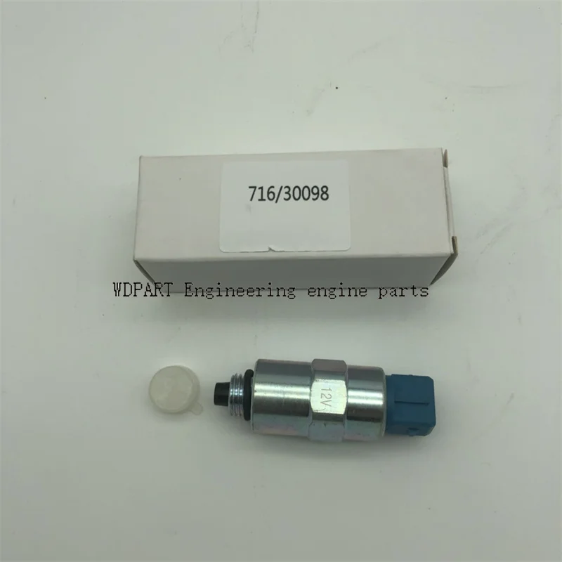 

716/30098 71630098 716/30255 7028689 12V fuel cut-off injection solenoid valve for JCB 214-2 3CX 4CX