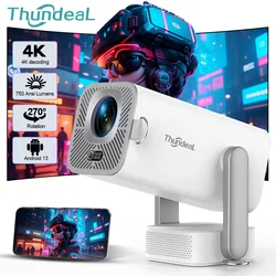 ThundeaL Full HD Projector TD80 Pro 1080P 2K 4K TD80Pro TD80W Upgrade WIFI Android Mini Beam Projector 3D LED Video Home Theater