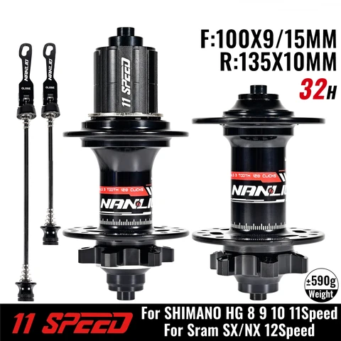 NanLio XM820 Передняя ступица 28/32/36 отверстий