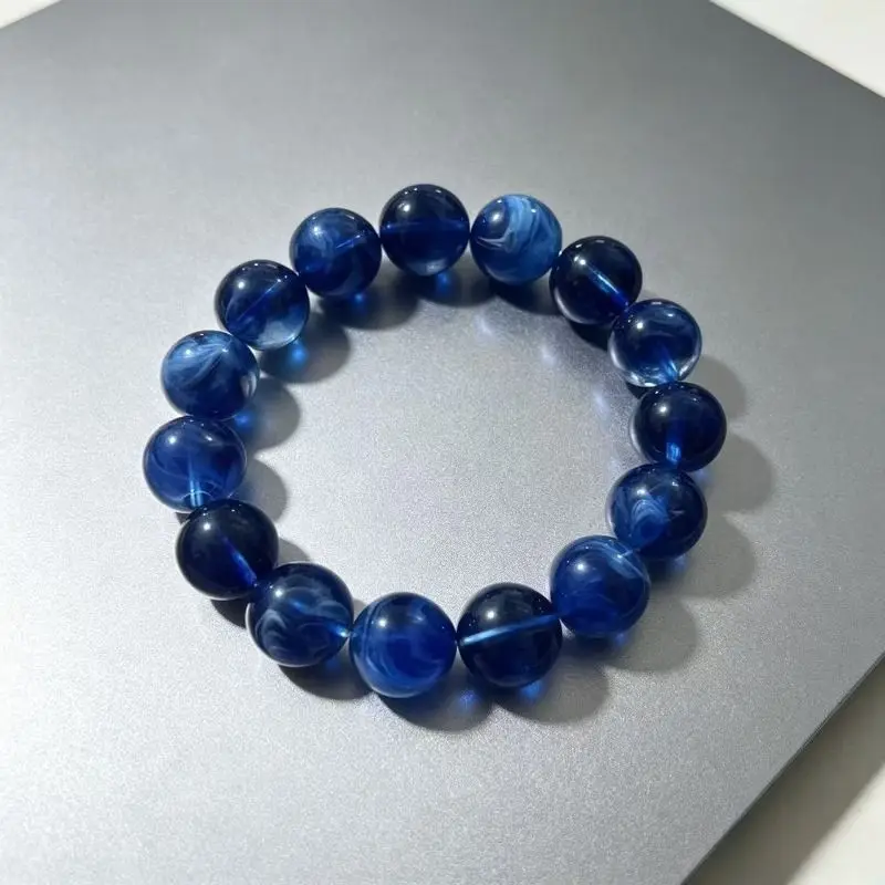 Elegant Fashion Temperament Second Generation Amber Beeswax Single Ring Bracelet Handicraft