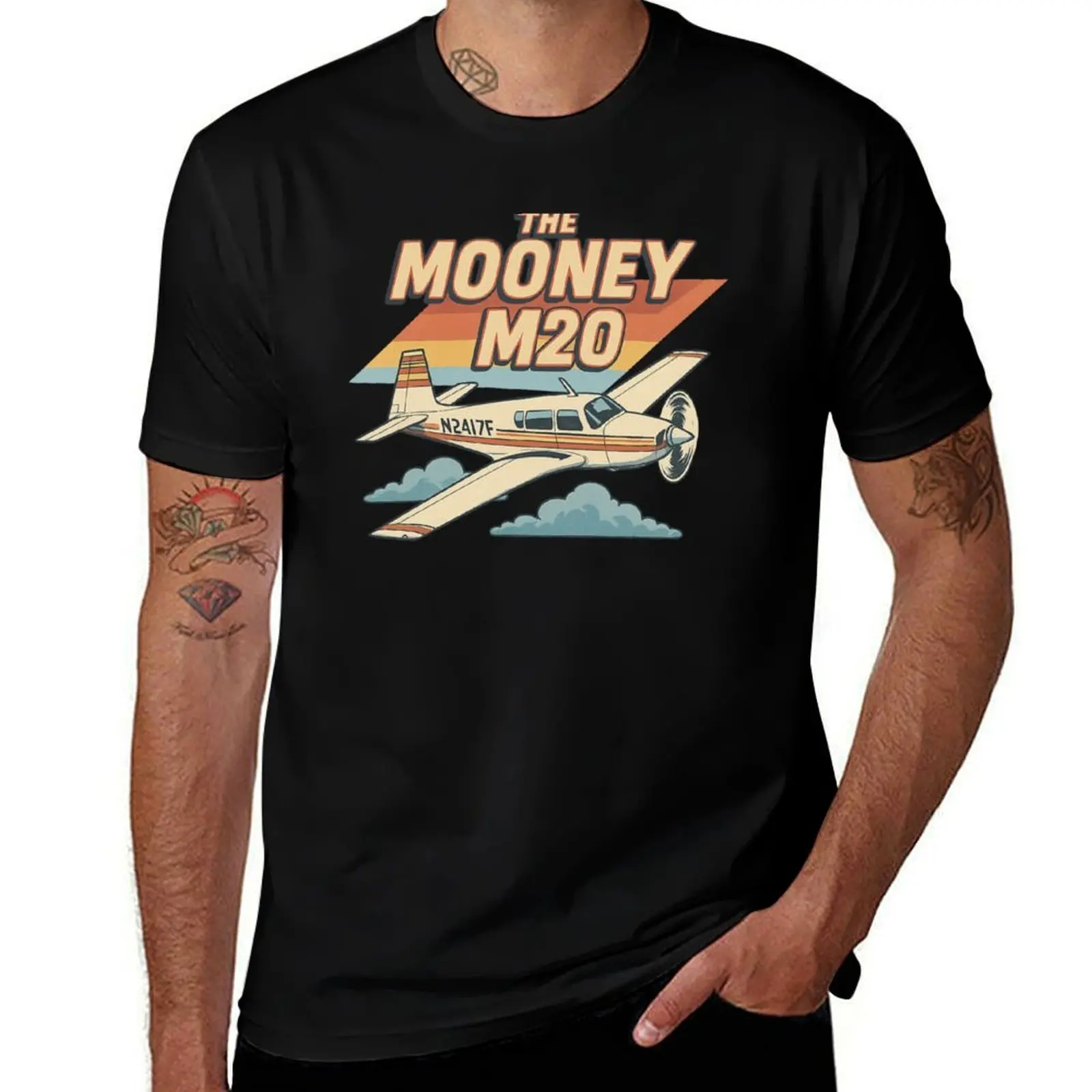 

Mooney M20 airplane T-Shirt for a boy luxury t-shirt summer 2025 tees mens tall t shirts