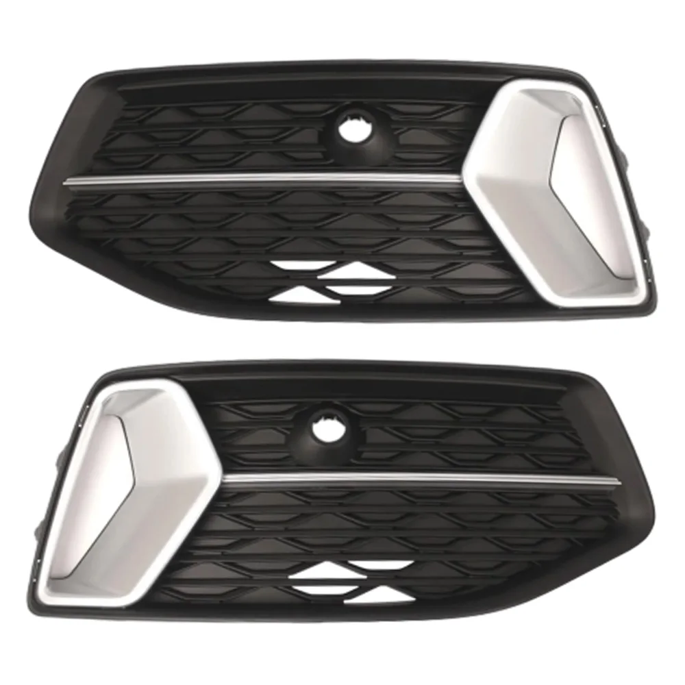

Car Front Bumper Fog Light Grille Cover Trim Left/ Right 4K0807647C 4K0807647 For AUDI A6 C8 Sedan 2019 2020 2021 2022 2023