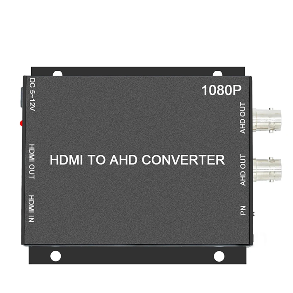 محول HDMI إلى AHD 1080P |   مخرج ثنائي القناة وحلقة HDMI لأجهزة DVR وHDTV وشاشة