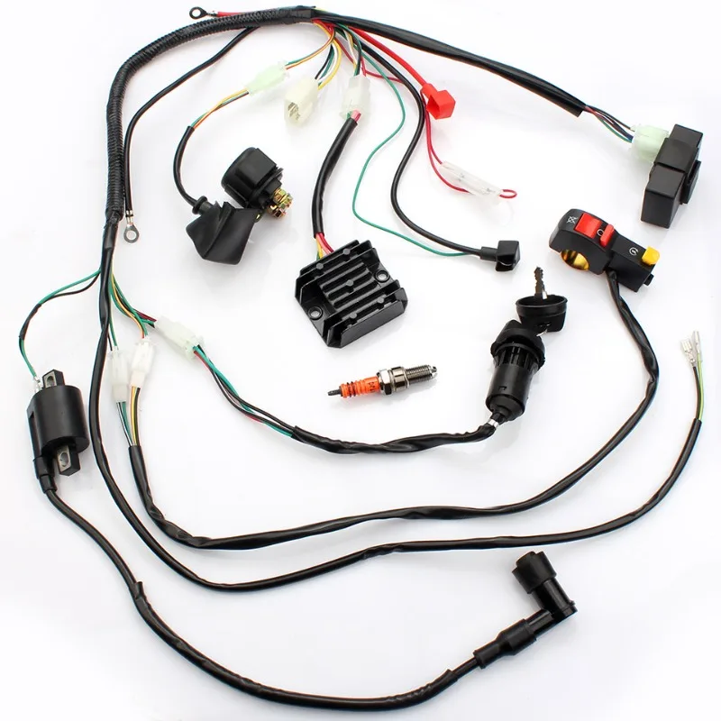 Wiring Harness CDI Ignition Start System for CG125 150 200 250cc Dirt Bike