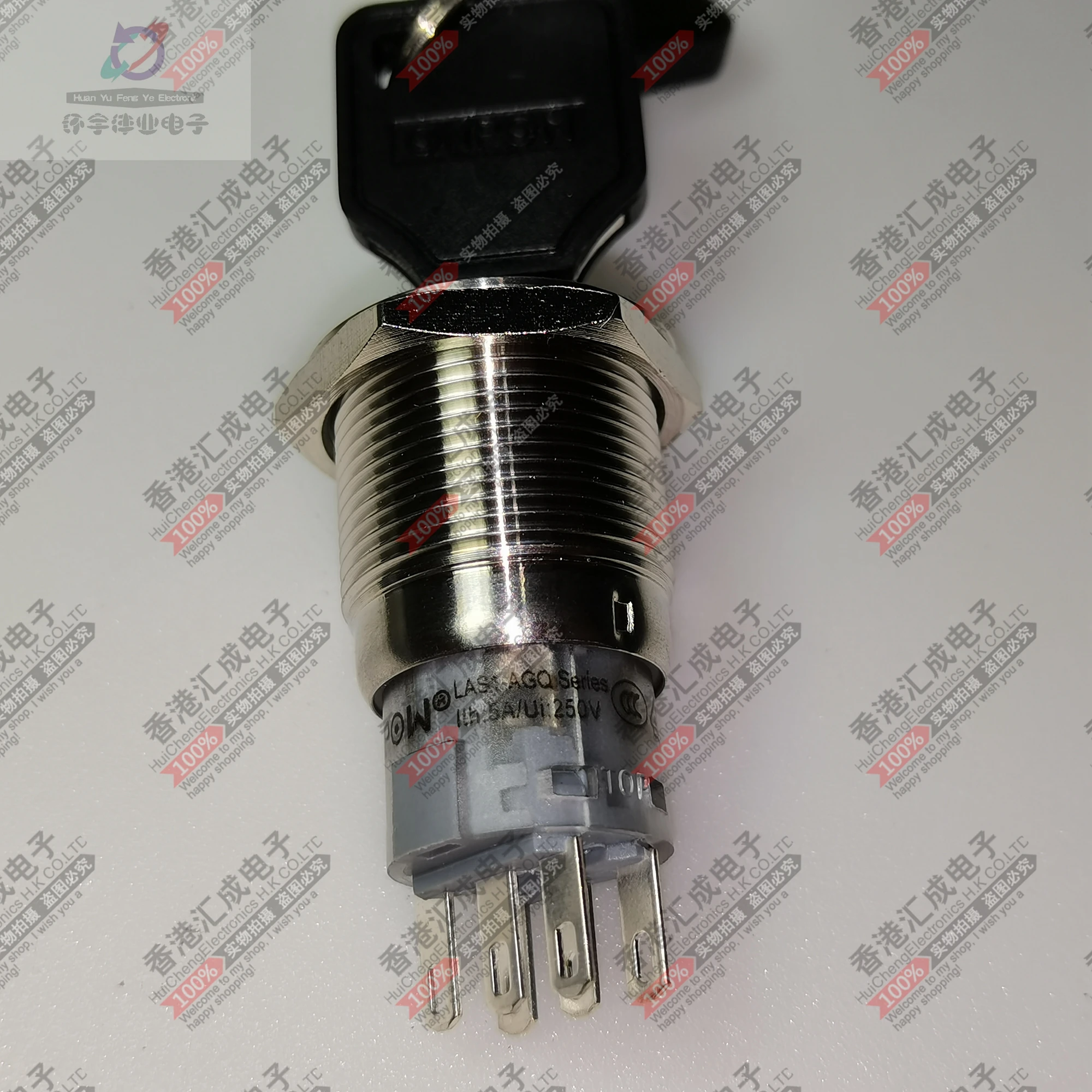 

LAS1-AGQ-22Y21S 22mm metal key switch New original