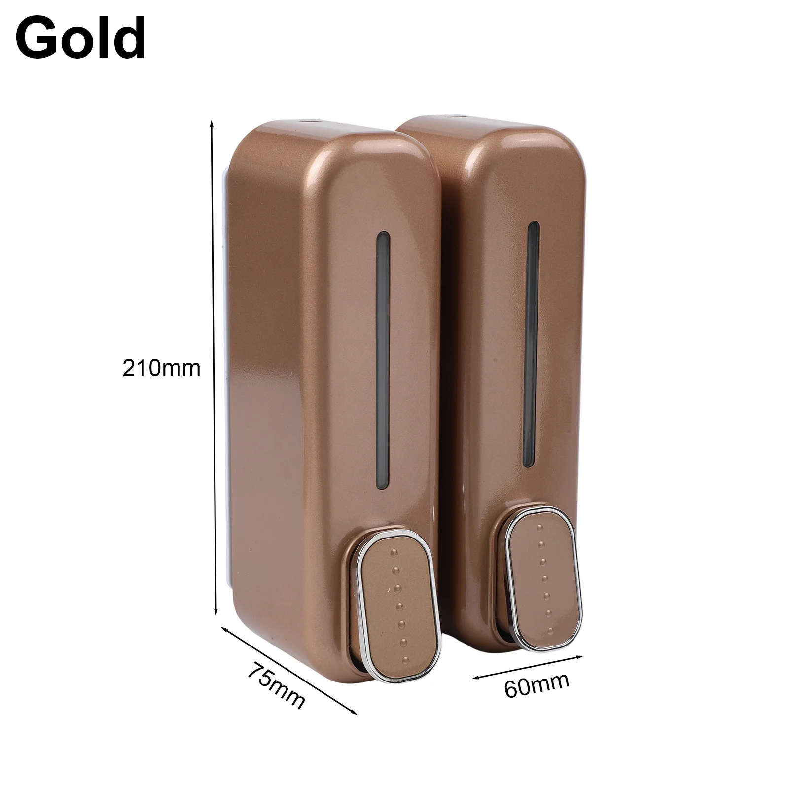 Anti-slip Pump Soap Dispenser Liquid Soap Pump Soap Dispenser Anti-slip Button Easy Installation High-grade ABS Material