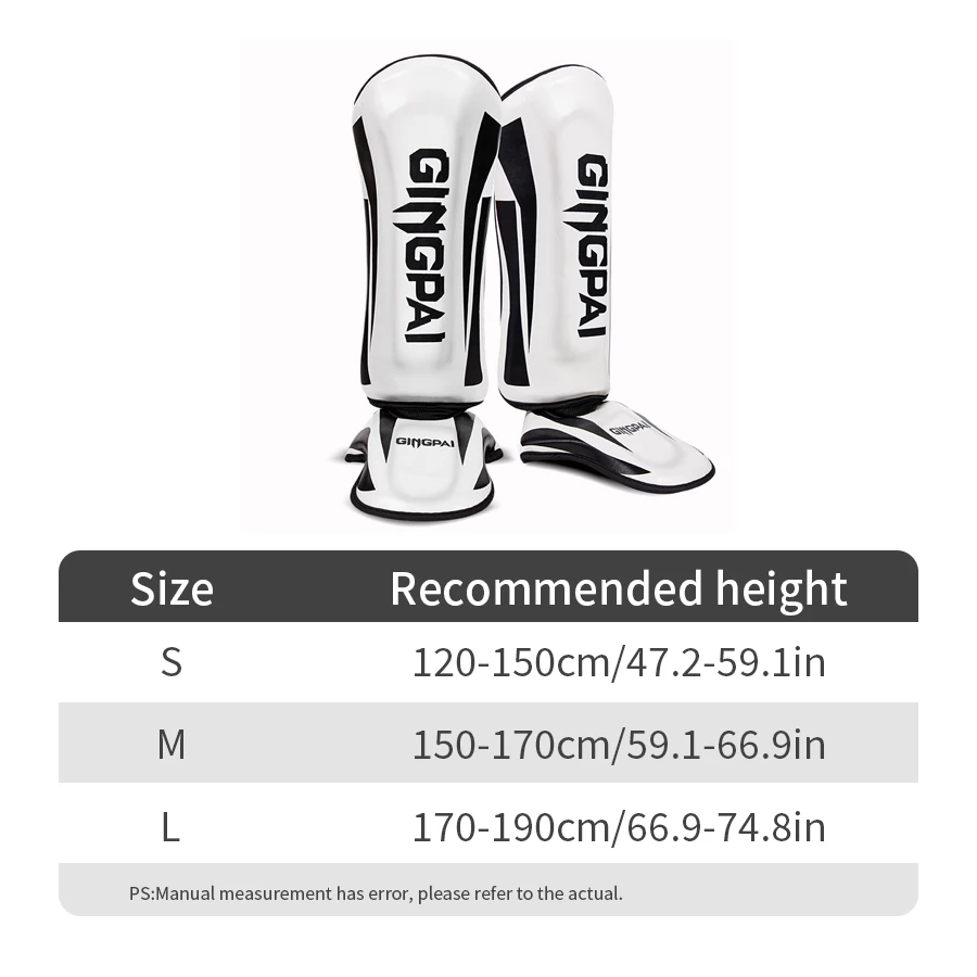 Kickboxen Boxen Schienbeinschutz Pads Muay Thai Kampfsport Sanda Wushu Beinschutz Taekwondo Knöchelschützer – Detail 2