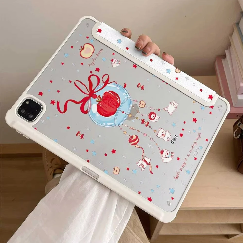 حافظة لجهاز iPad A16 11th 2025 10.2 9th 8th 7th Generation Pro 11 13 2024 12.9 غطاء حامل القلم الرصاص Funda لجهاز iPad Air 5 4 13 11 1 2 #3