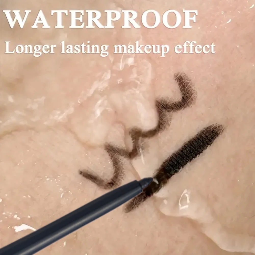 Matita eyeliner a lunga durata con tono intenso - Correttore impermeabile resistente al sudore, a prova di sbavature e penna gel per labbra per difetto