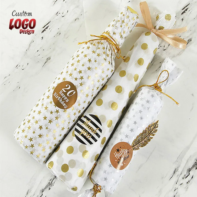 Custom Printed Tissue Paper Personalized Wrapping Paper for Gifts