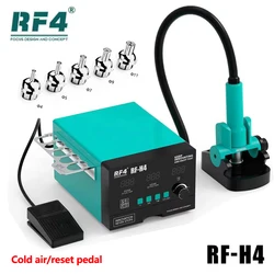 RF4 New1200W Fast Desoldering Hot Air Gun Soldering Station Digital Display Intelligent BGA Rework Station To PCB Chip Repair H4