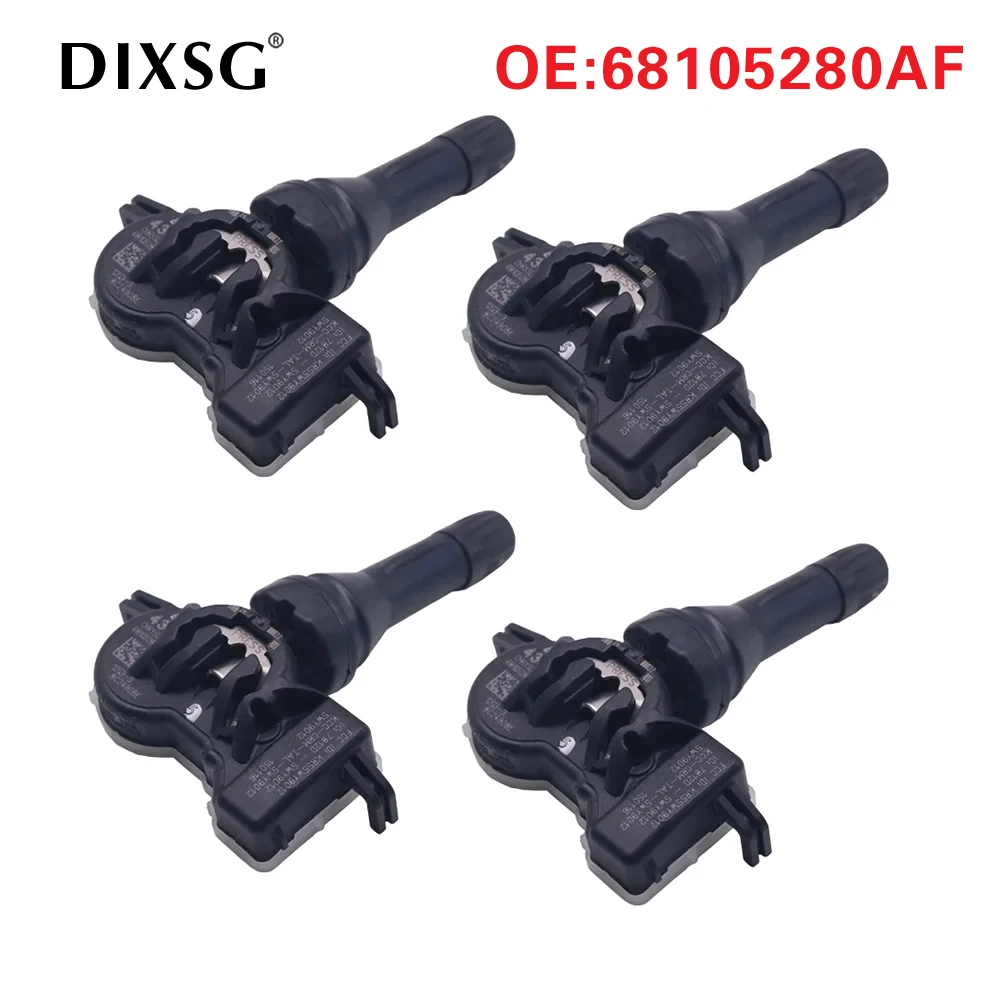 68105280af Tpms Sensor Voor 2012 2013 2014 2015 2016 2017 2018 Dodge Dart Tpms Dodge Bandenspanning Sensor Tpms 433Mhz 68105280af