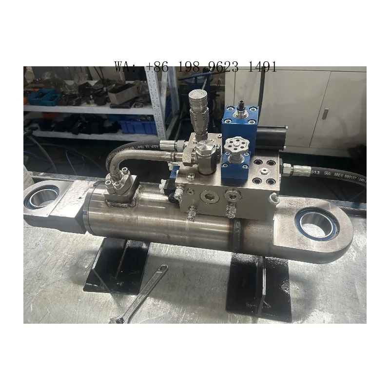 

160/100-258 Telescopic Hydraulic Cylinder Hard Chrome Plated Rod 2500mm Stroke for Industrial Car Dumper Equipment