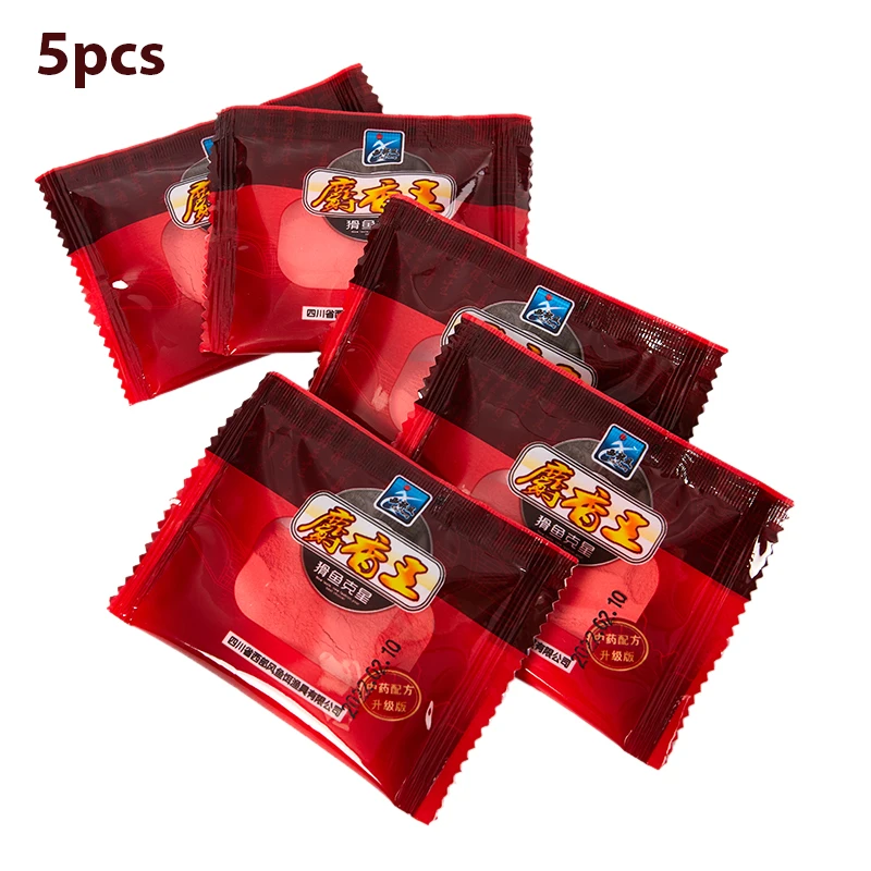 5bags 10g Carp Fishing Musk Flavor Additive Groundbait Feeder Flavours Making Scent Fishing Bait Seasoning Sea Lures Accessories